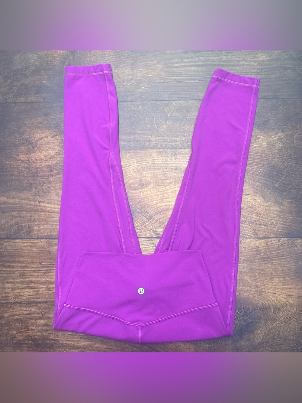 Lululemon Align High Rise Crop Leggings 23" In Vivid Plum Size 6